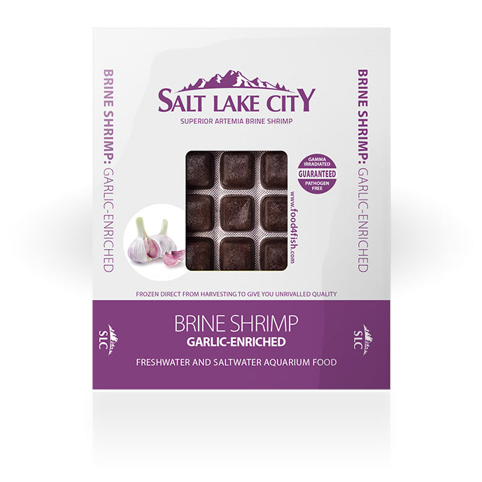 Brine Shrimp with Garlic 100g blister