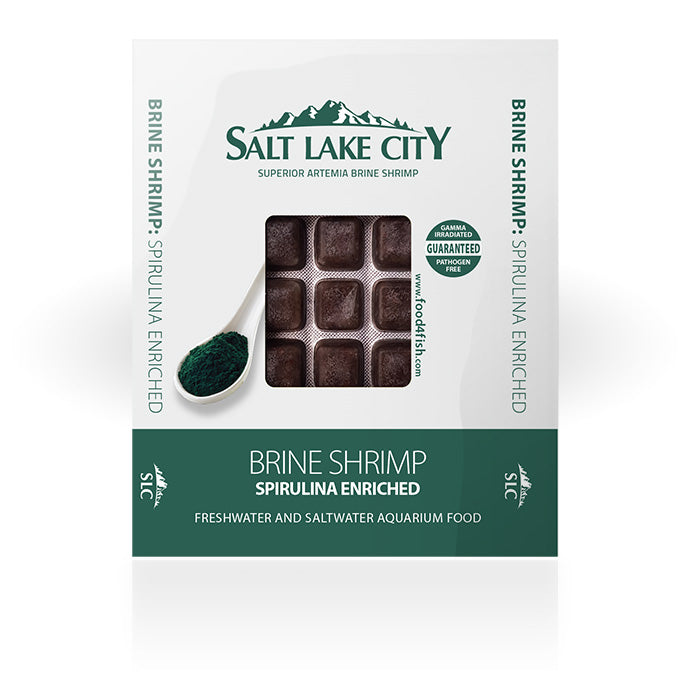 Brine Shrimp with Spirulina 100g Blister